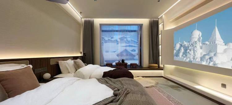 蓝馨梦丨雪隐野奢酒店(中国雪乡雪韵大街店)图片