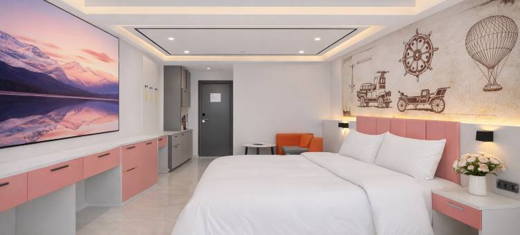 乐陵·帕罗|Elegant Cozy S高空智能深睡酒店(澳林购物广场店)图片