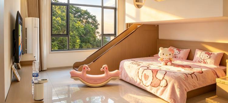 新文•名宿丨FamilySlideMtn180°亲子民宿(河南宝泉旅游度假区店)图片