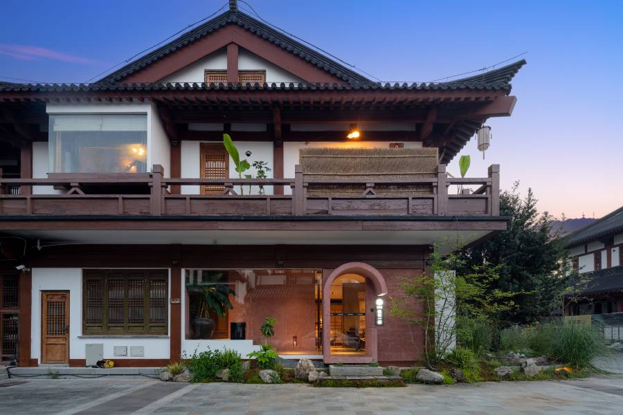 花築·賴在一起·親子度假·茶空間·設計師美宿(武夷山店)