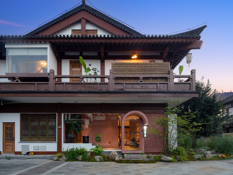 花筑·赖在一起·亲子度假·茶空间·设计师美宿(武夷山店)