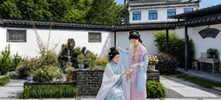 枕山一宿·秘境花苑Soul·入画涧|徽派亲子度假酒店(宏村景区店)图片