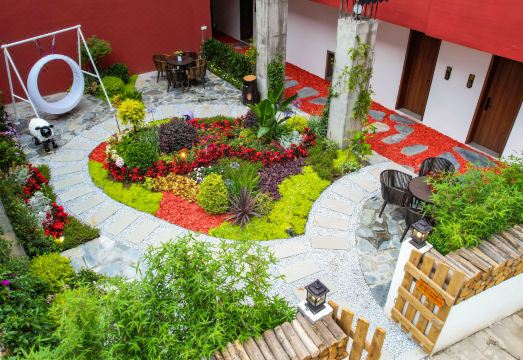 满庭芳私汤别院（九寨沟景区游客中心店）外景图