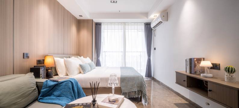 海仕登·蓝楹湾国际公寓(中山古镇长安灯配电子城店)图片