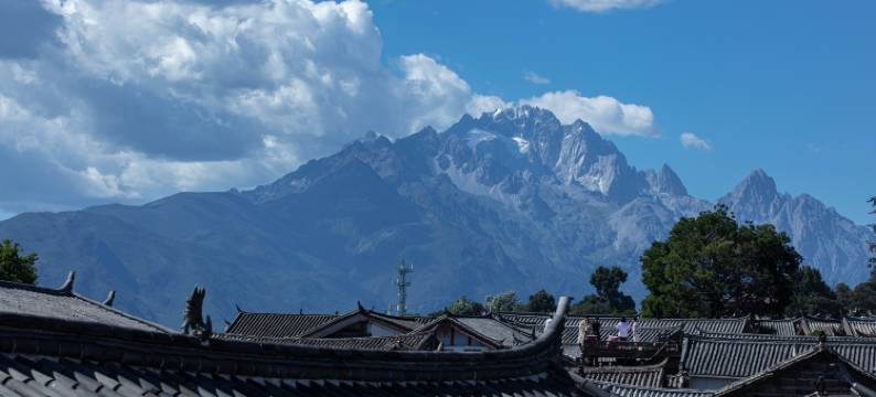 竹榭庭·Grace观古城雪山全景空中花园艺术美宿(丽江古城店)图片