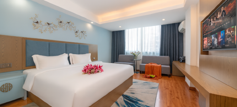 金米芒果酒店(百色右江区恒基广场)图片