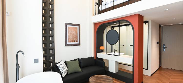 9号•早晨RiverViewAudioVisualKingRoomLOFT设计公寓(潮州湘桥店)图片