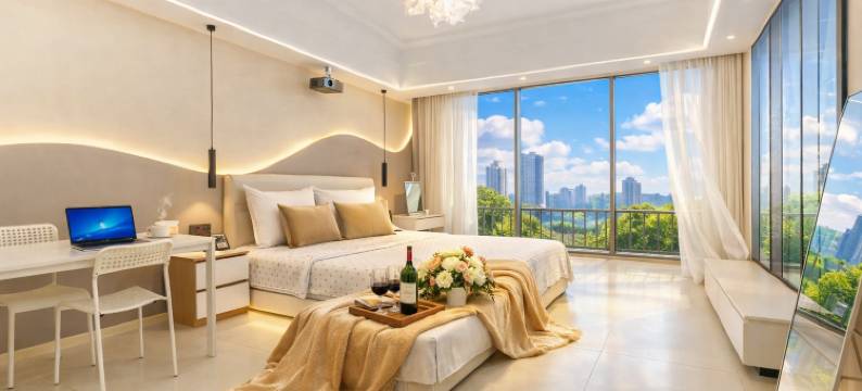 徐州•彭城｜MODERNMETROURBANVIEWMOVIE酒店(万达广场师范大学店)图片