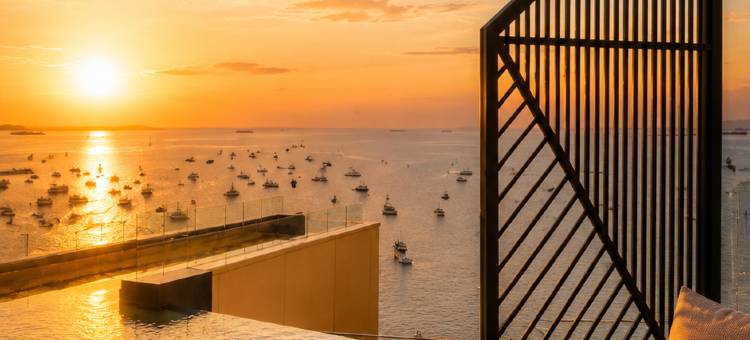WCC芭提雅The Edge海景公寓｜市中心高空泳池｜近海滩商场(WCC Sea View Stay at The Edge Central Pattaya)图片
