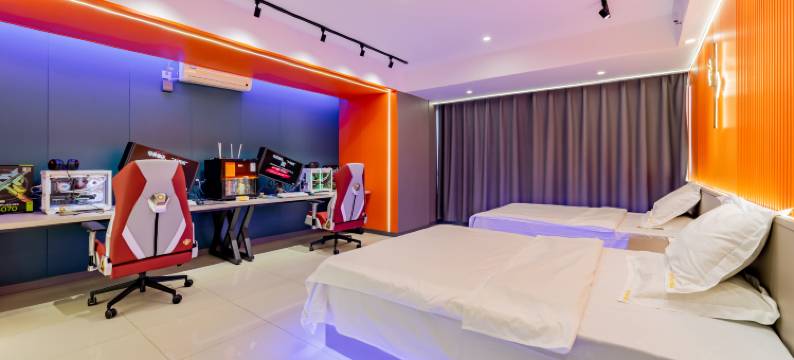 蜜桃电竞酒店(呼和浩特凯德广场诺和木勒地铁站店)图片