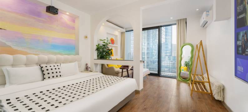 大连星海广场浪栖民宿(会展中心地铁站店)图片