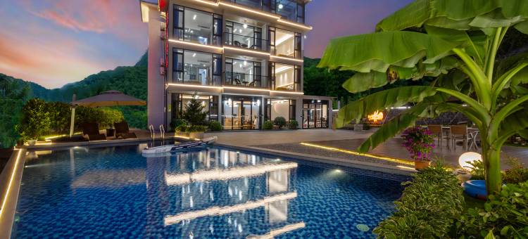 落日余晖·宿里山野轻奢泳池观景度假亲子美宿(安吉浙北大峡谷店)图片