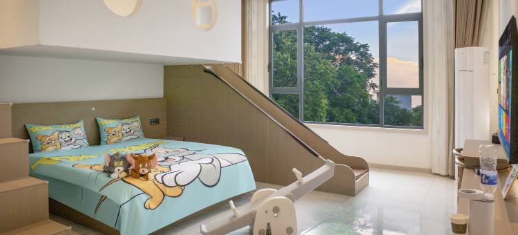 新文•名宿丨FamilySlideMtn180°亲子民宿(河南宝泉旅游度假区店)图片