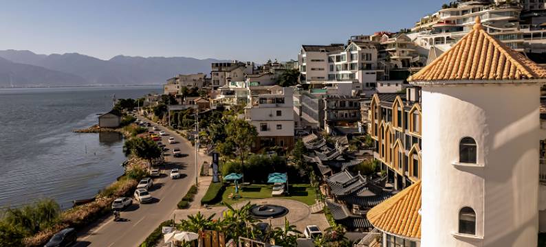 朗悦Cliff Vista180°崖岸海景设计师生活美学民宿(洱海文笔村店)图片