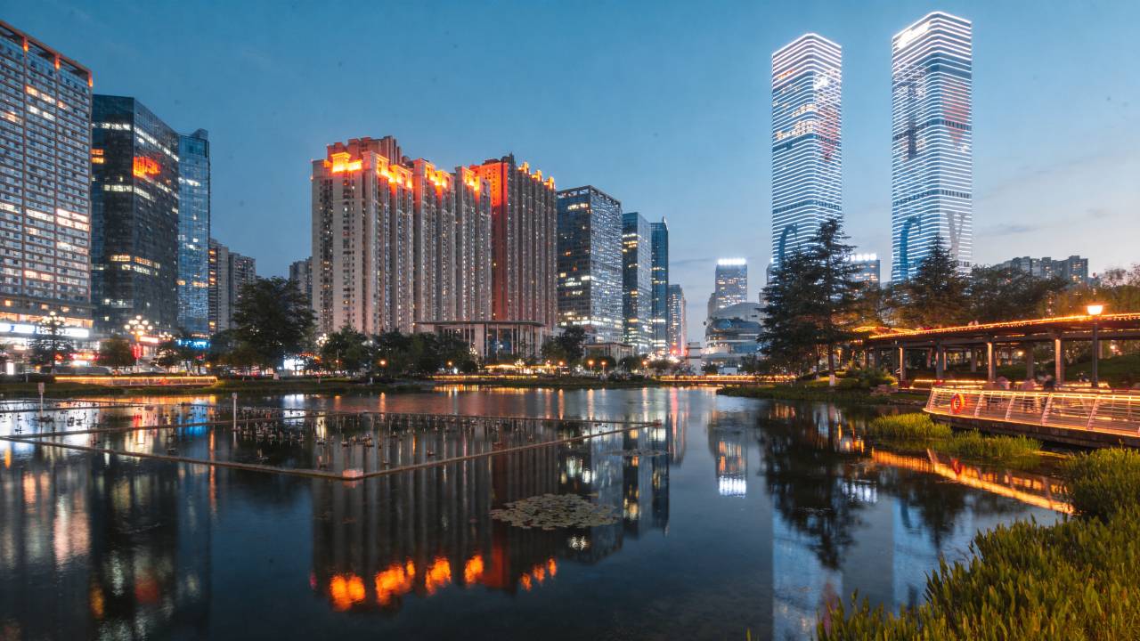 市隐|繁华里·SunIN·天际私邸观景民宿(花果园海豚广场店)图片