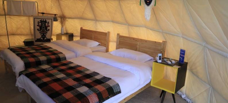 当雄纳木错奇幻马术度假村图片