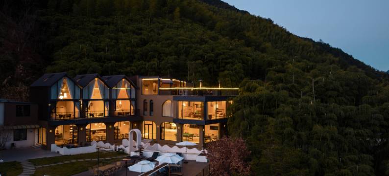 只越·竹林丨Zhi Yue·安吉私汤温泉云端峡谷观景设计师美宿图片