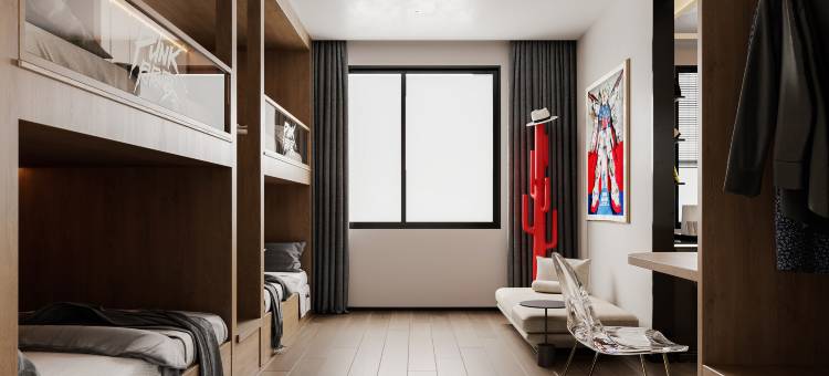 朋客电竞酒店(紫阳公园53how店)图片