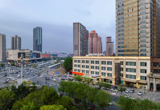 渖阳奥体中心枫渡酒店外景图