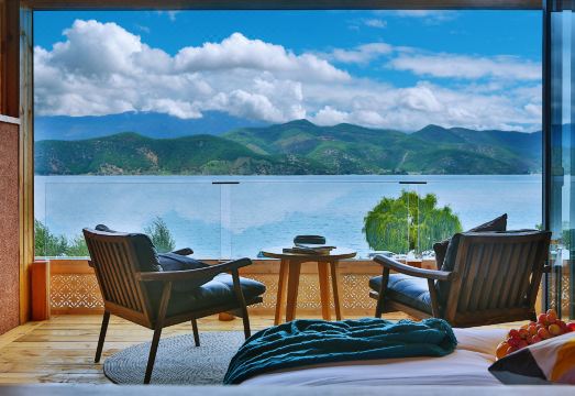 泸沽湖汐栖竹栖民宿（蒗放码头店）外景图