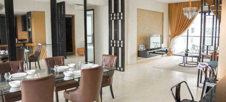 Artistic Marina View 3BR Permas Bathtub & Seaview图片