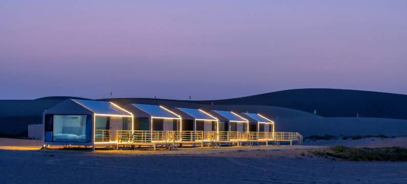 中卫Starry Galaxy 璀璨星河野奢沙漠露营地(沙坡头区店)图片