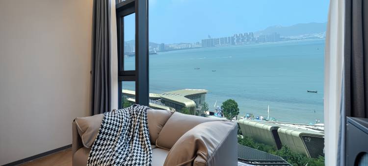 和风时屿·VibeParis海景|法式设计师民宿(威海韩乐坊高铁站店)图片