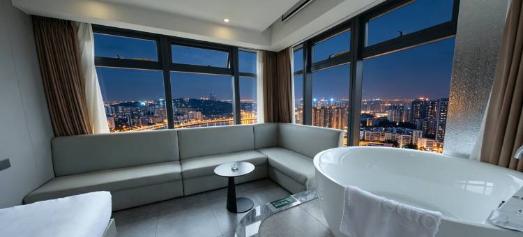 揽江景·云境|Modern·City·Design酒店(观音桥北滨路店)图片