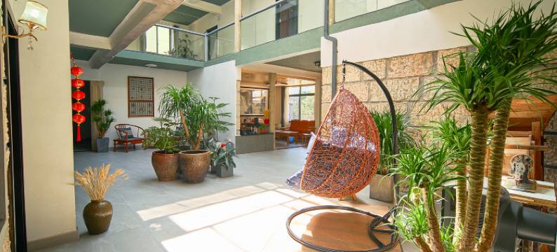 缙云仙都L·IDOL大户人家店｜依山而居的曲溪山居图片