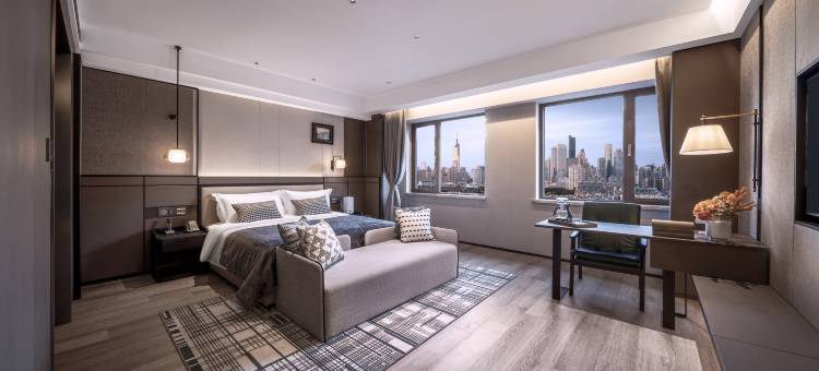 哈尔滨安纳缦设计师江景酒店(中央大街步行街索菲亚教堂店)图片