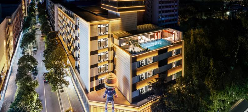 昆明•丽柏WAVESWEPT•MISTYSEA•设计酒店(昆明站环城南路地铁站店)图片