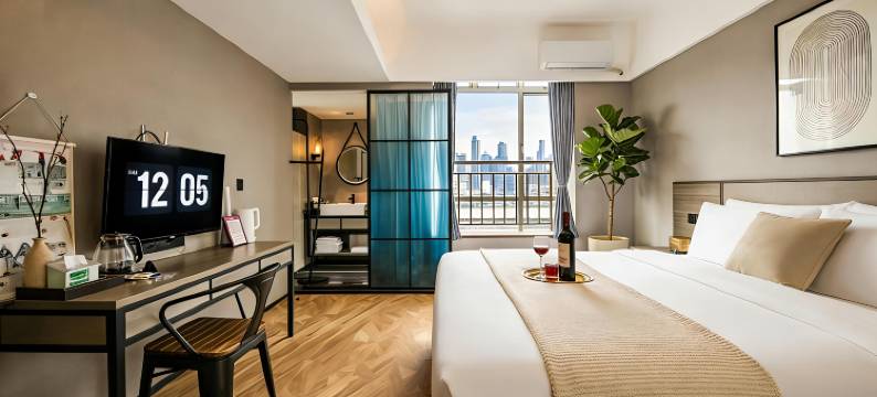 东莞・格调｜AvDesignassociation怀旧艺术酒店(南城蛤地地铁店)图片