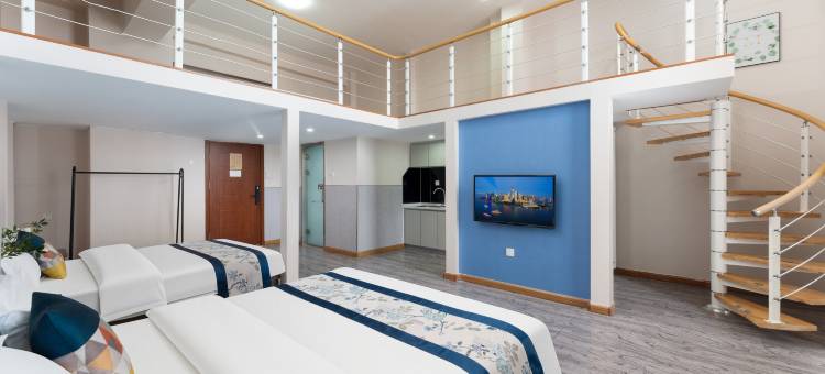 途远｜DreamHaven·Loft海景影音酒店(火炬八街国际海水浴场店)图片