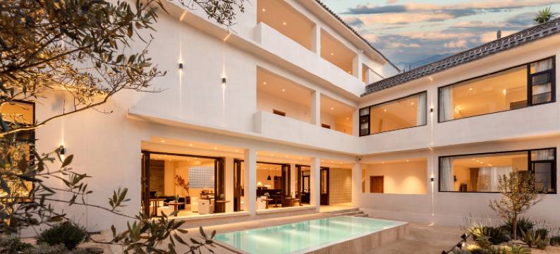 大理山下宿图片