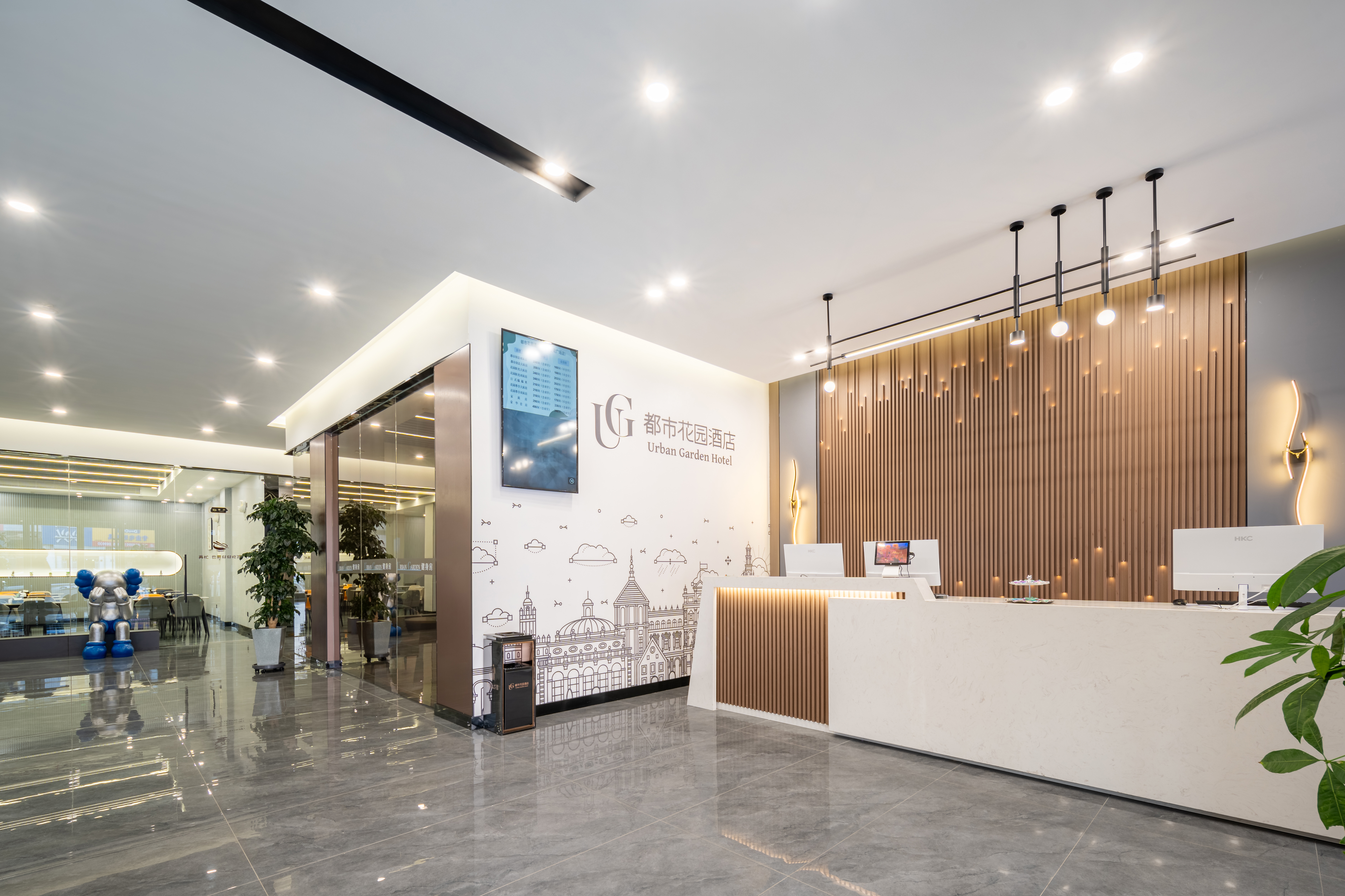 Urban Garden Hotel (Pingdu Jinhe Plaza)Over view