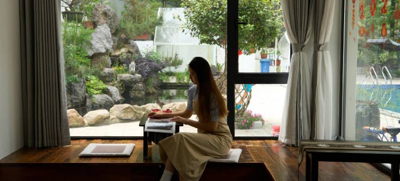 莫干山氧森·YANGSEN夏日滑梯泳池度假民宿图片