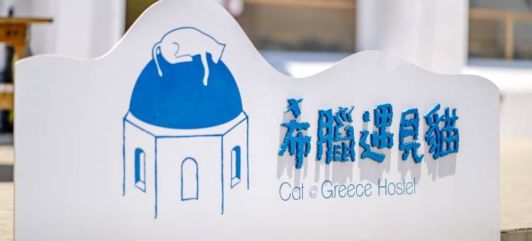 希腊遇见猫图片