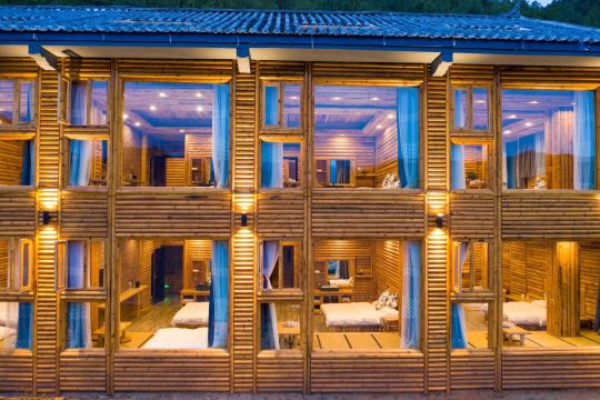 Lugu Lake Queqiao Villa Over view