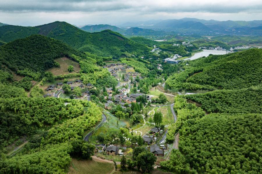 湖州十里芳菲香積嶺村落