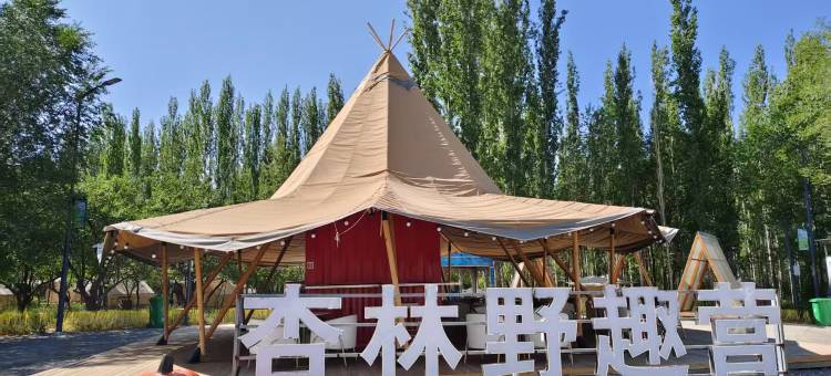 百里丹霞野栖杏林营地图片