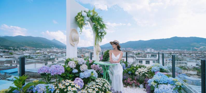 芙幔丨天空之城• 观玉龙雪山古城全景360°无边泳池Vacation美宿图片