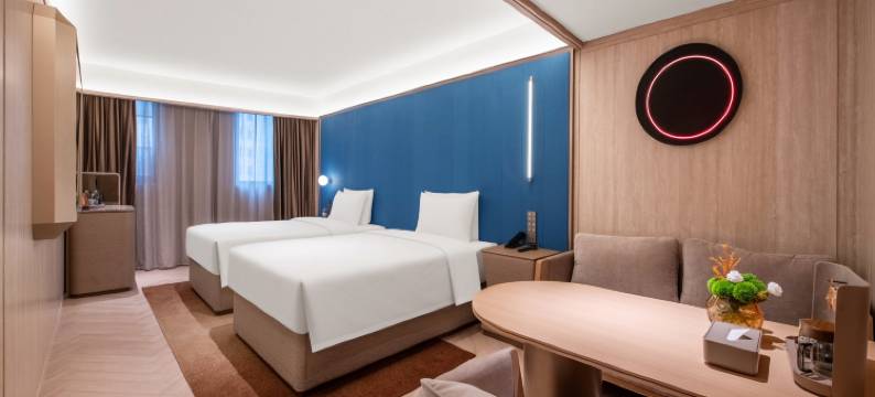 青岛五四广场奥帆中心桔子水晶酒店图片