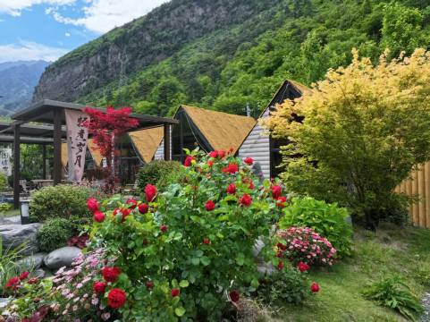 拾光温泉丨隐世·villa酒店(毕棚沟景区理小路店)图片