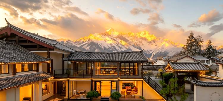 梨下慢·倦归|Romantic ·360º观日照金山度假庭院(白沙古镇店)图片