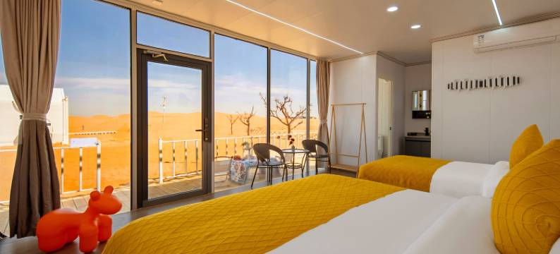 漠野星踪沙漠露营基地图片