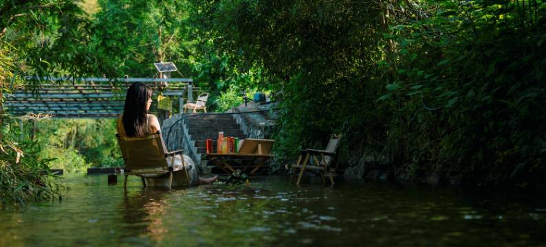 合子·HEZI 环山观景·溯溪垂钓·星空泳池私汤度假美宿图片