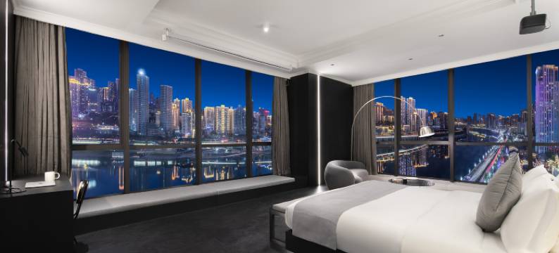 悠舍S·江景酒店(重庆江北嘴鎏嘉码头店)图片