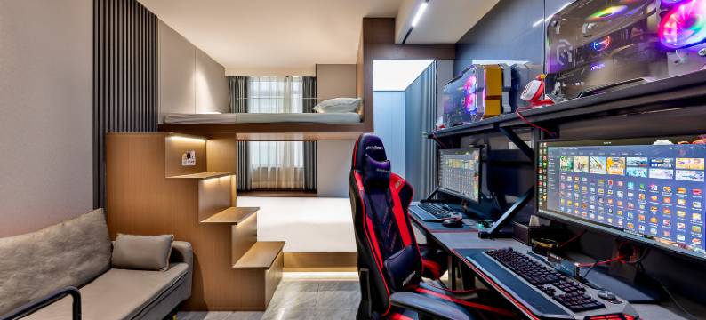 时光电竞酒店(深圳国际会展中心沙井京基百纳店)图片