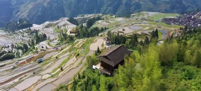 从江加榜梯田两花民宿图片