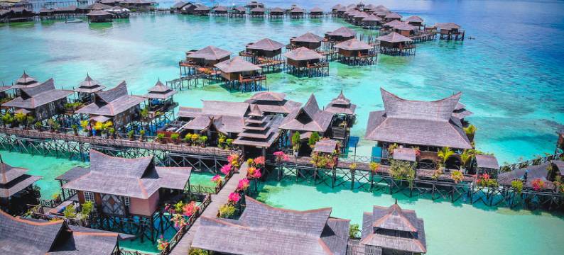 马步岛水上屋度假村(Mabul Water Bungalows)图片